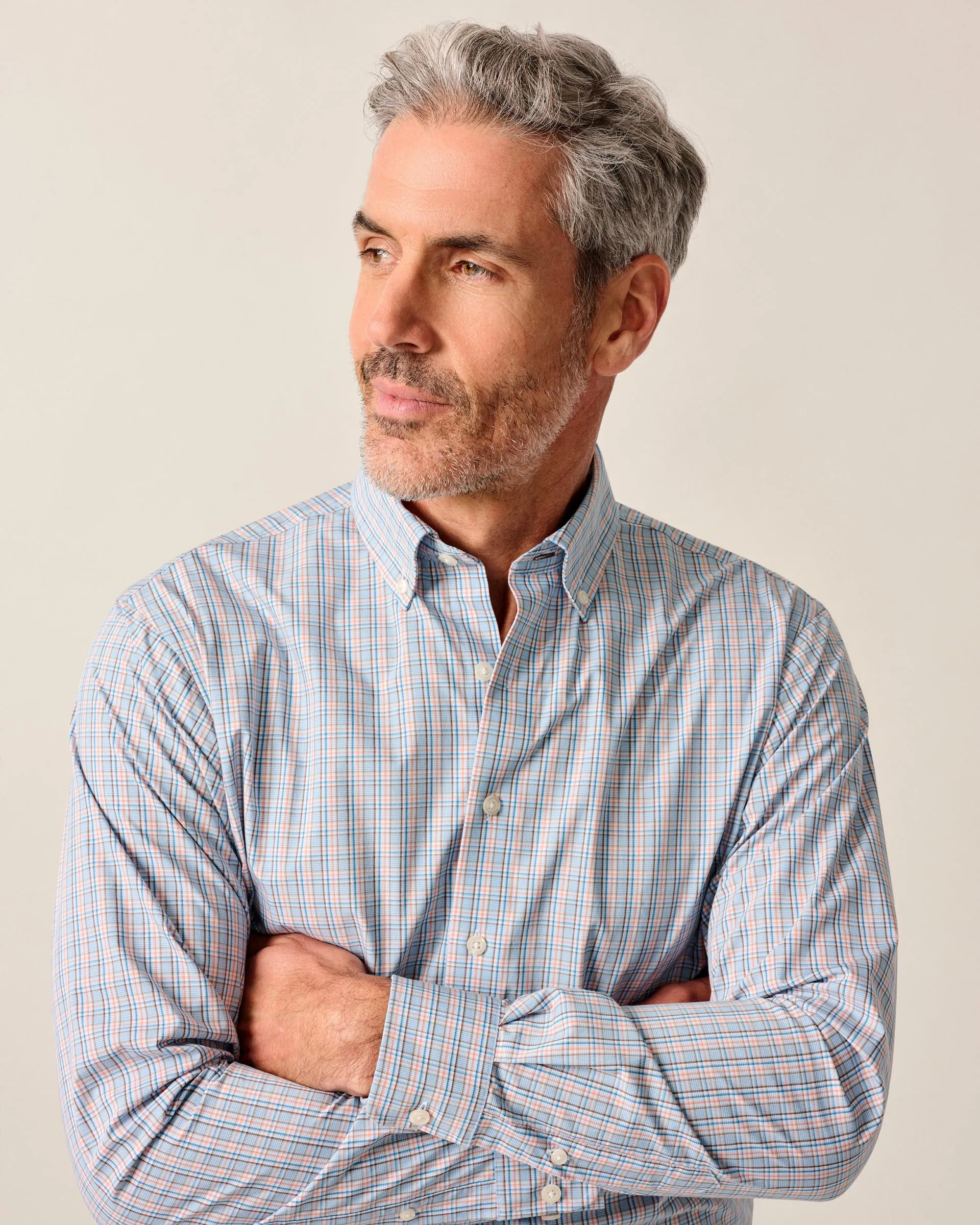 Everyday Performance Button Down Shirt - Cayden sold by Johnnie-O product image thumbnail 3