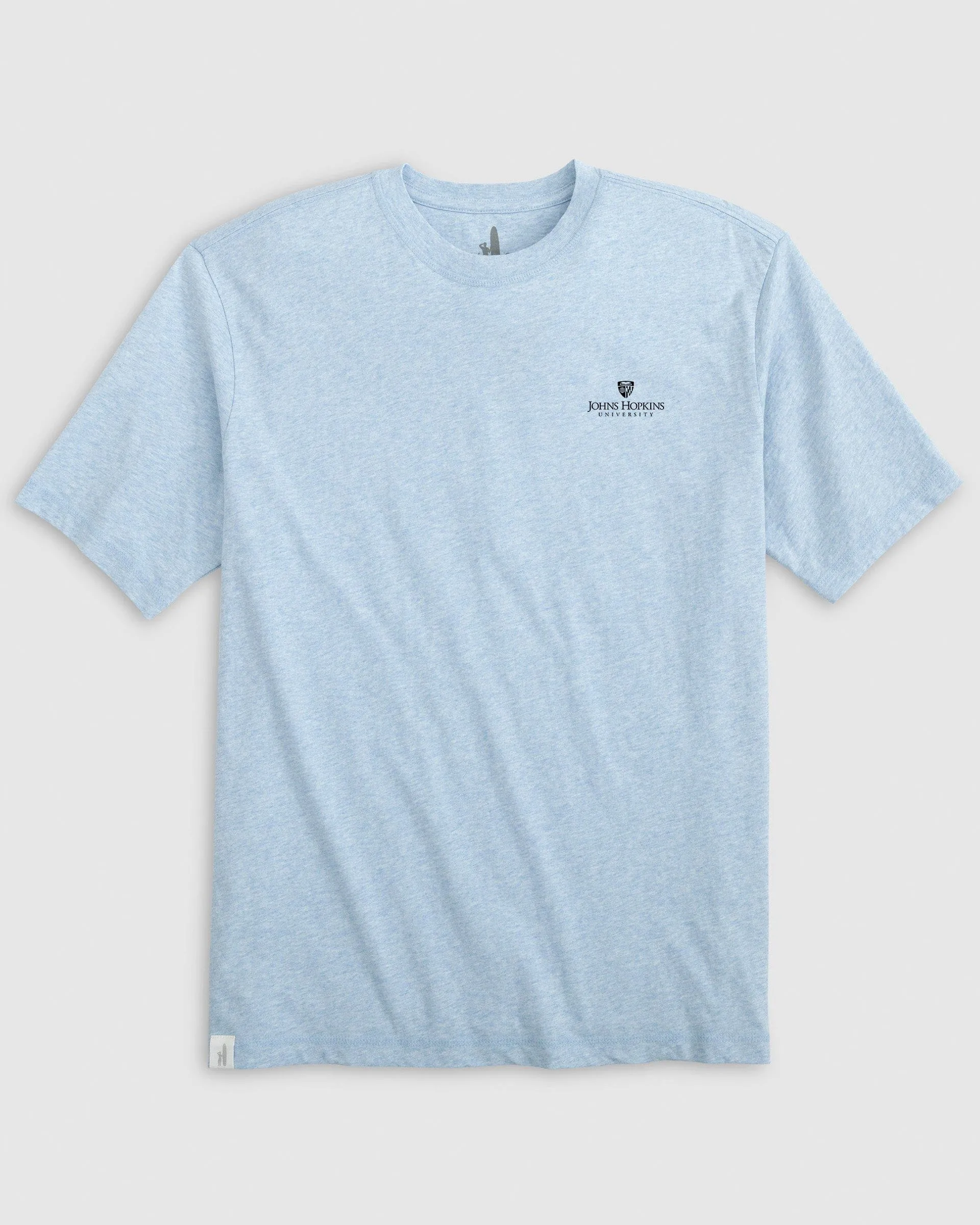 Johns Hopkins Heathered Spencer Cotton T-Shirt sold by Johnnie-O product image thumbnail 3