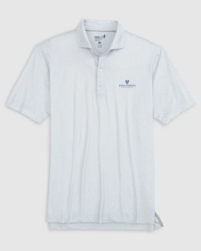 Johns Hopkins Hinson Jersey Performance Polo sold by Johnnie-O