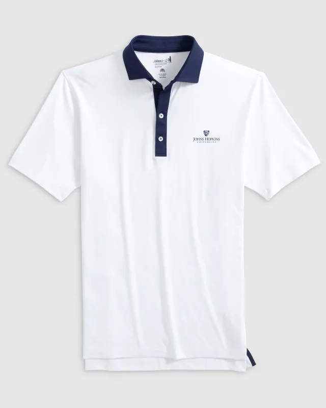 Johns Hopkins Ramos Performance Jersey Polo sold by Johnnie-O