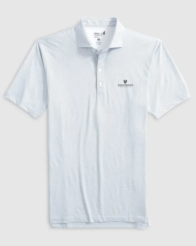Johns Hopkins Slade Performance Jersey Polo sold by Johnnie-O