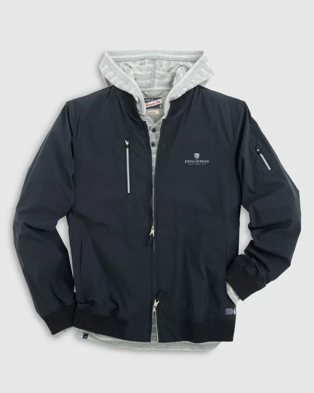 Johns Hopkins Corsair Bomber Jacket sold by Johnnie-O