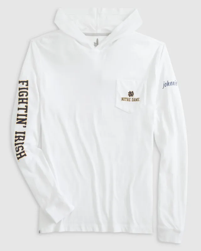 Notre Dame Edison T-Shirt Hoodie sold by Johnnie-O