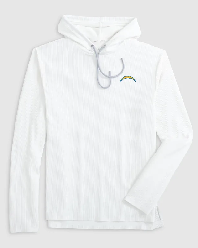 Los Angeles Chargers Hoppin Performance Hoodie sold by Johnnie-O