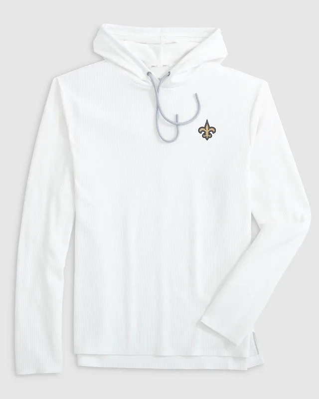New Orleans Saints Hoppin Performance Hoodie sold by Johnnie-O
