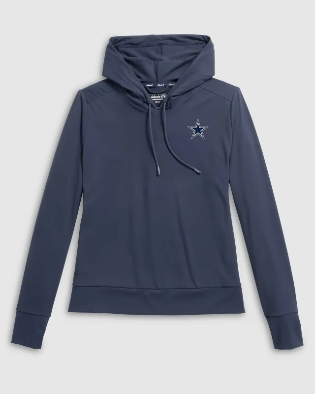Women's Dallas Cowboys Nalla Performance Hoodie sold by Johnnie-O