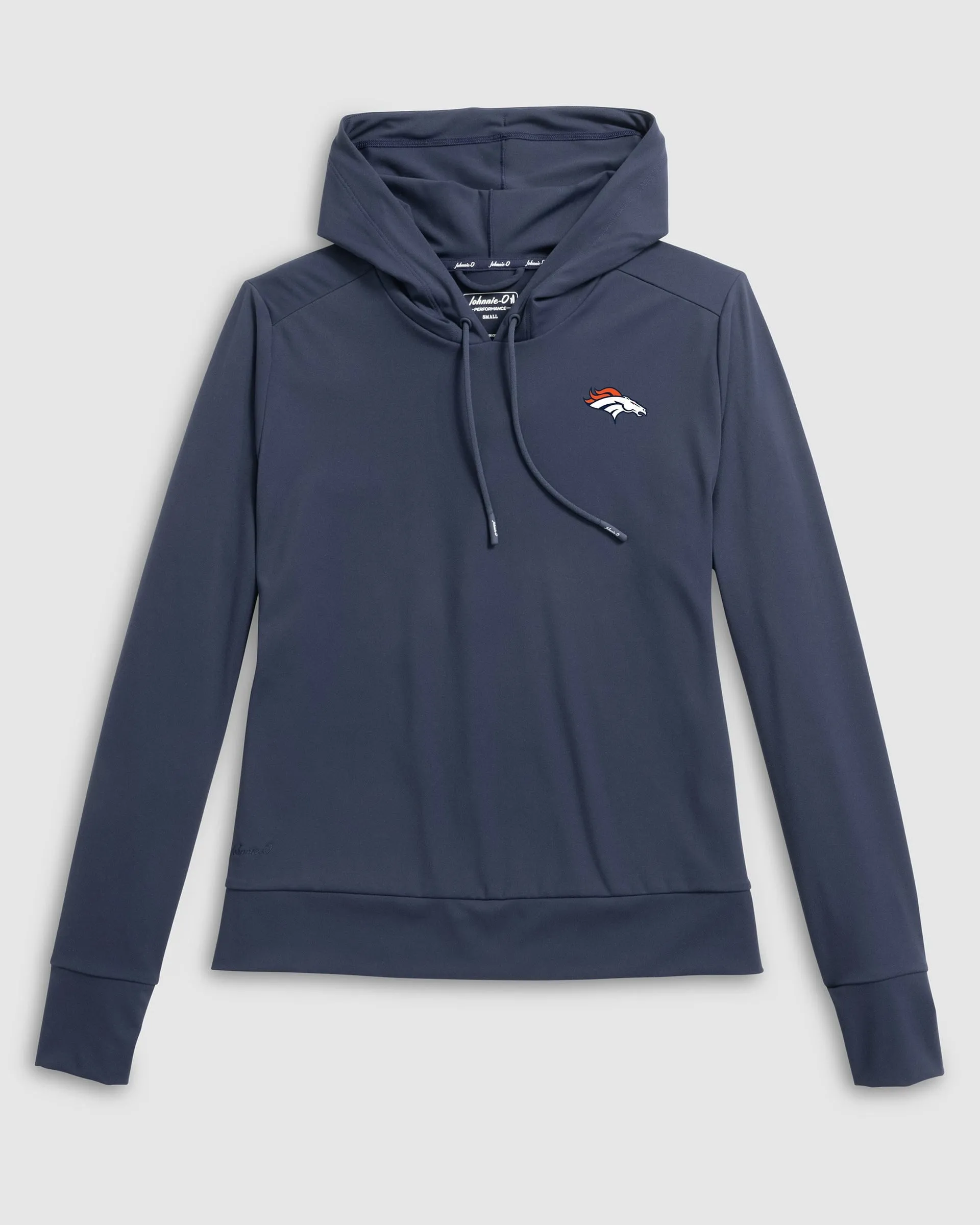 Women's Denver Broncos Nalla Performance Hoodie sold by Johnnie-O