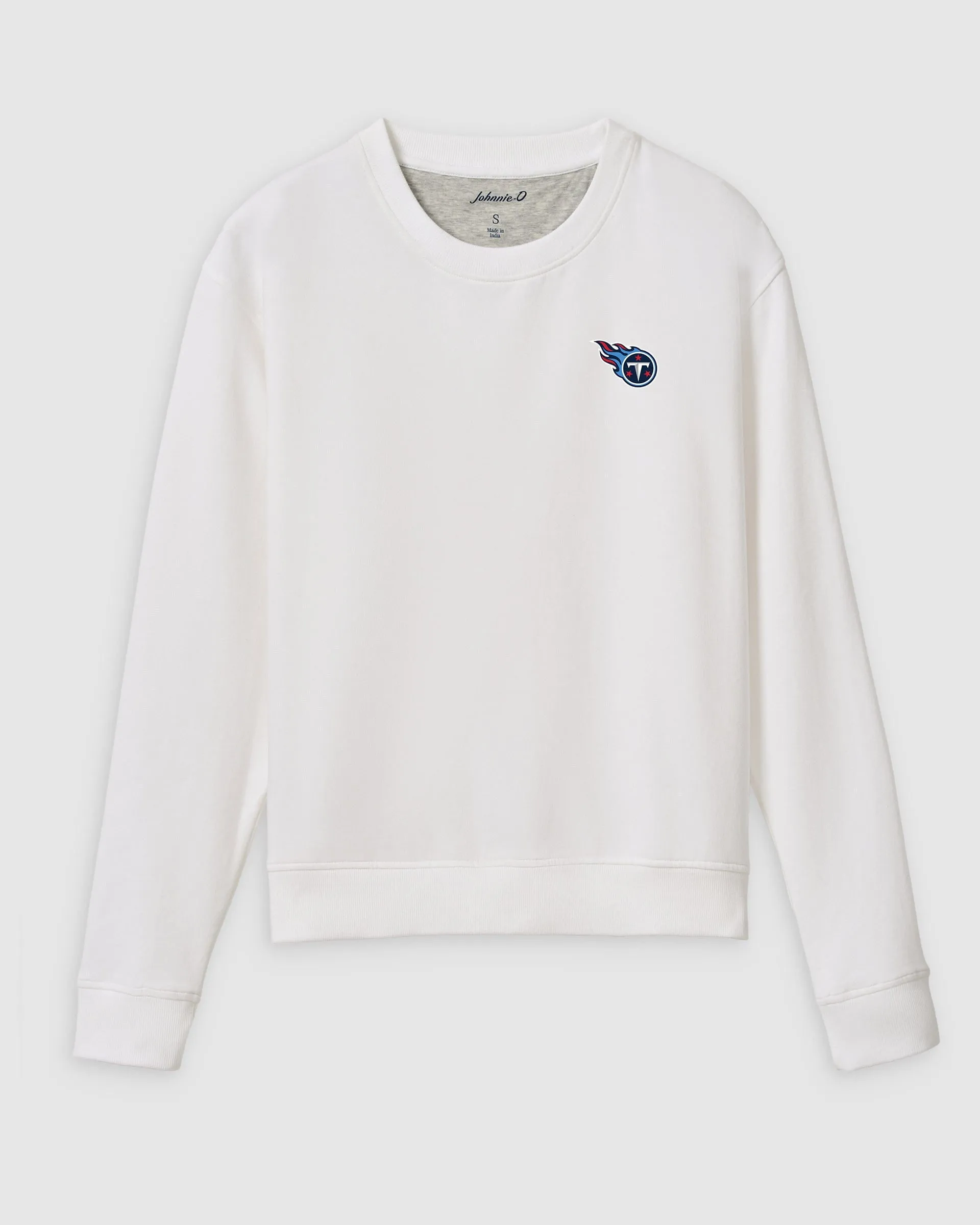 Women's Tennessee Titans Penny Crewneck Sweatshirt sold by Johnnie-O product image thumbnail 3