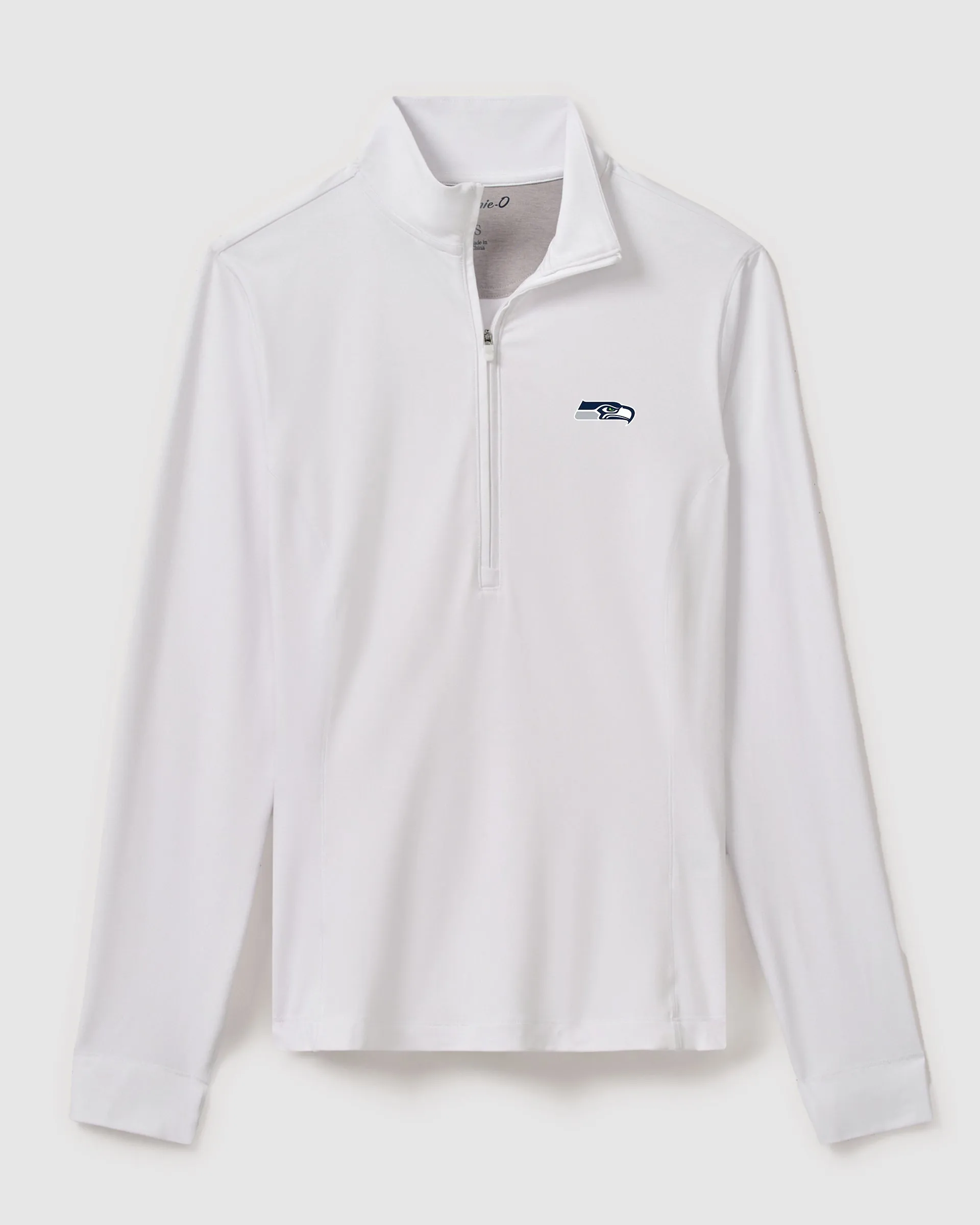 Women's Seattle Seahawks Susie Performance 1/4 Zip sold by Johnnie-O
