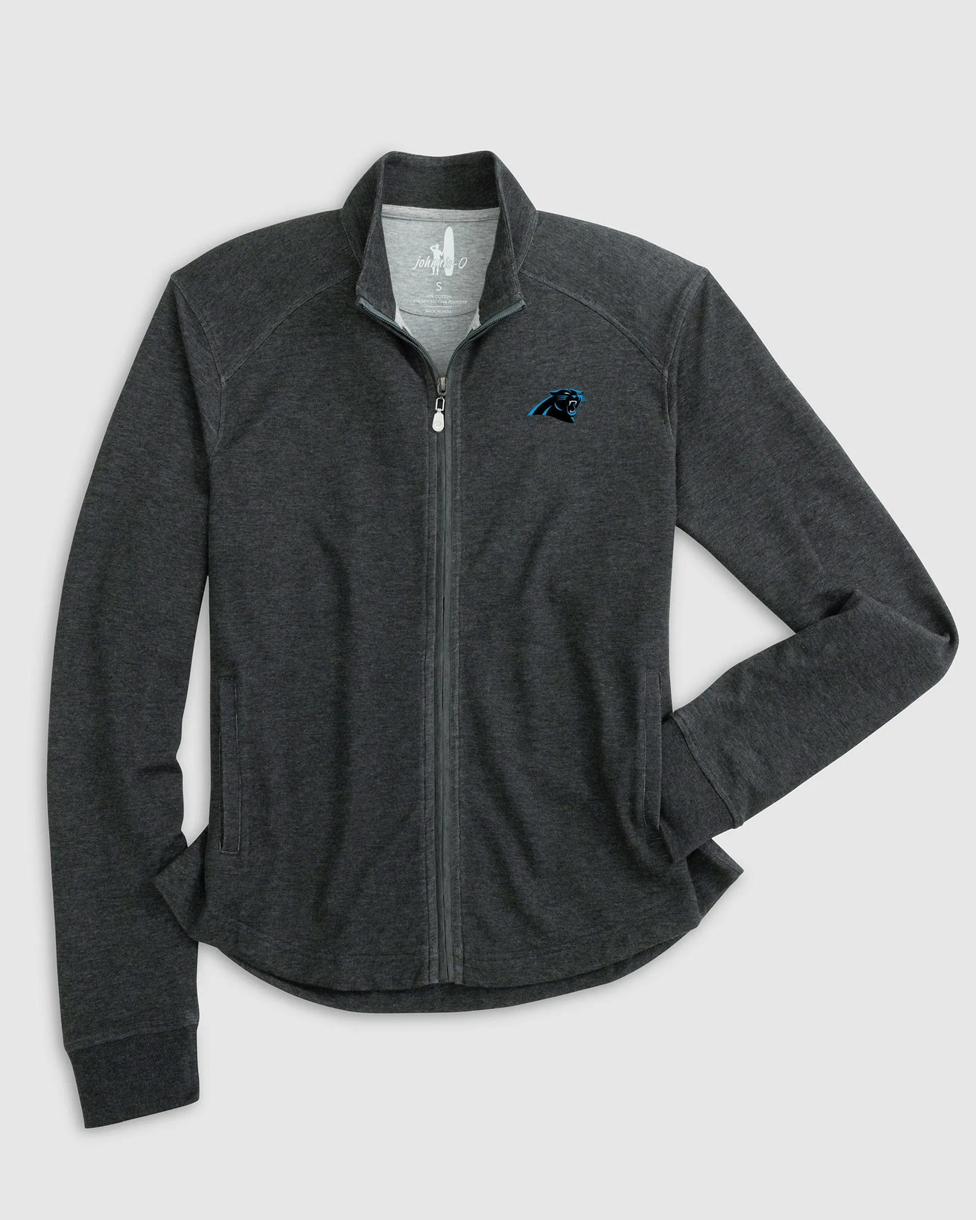 Women's Carolina Panthers Tomi Full Zip Jacket sold by Johnnie-O product image thumbnail 3