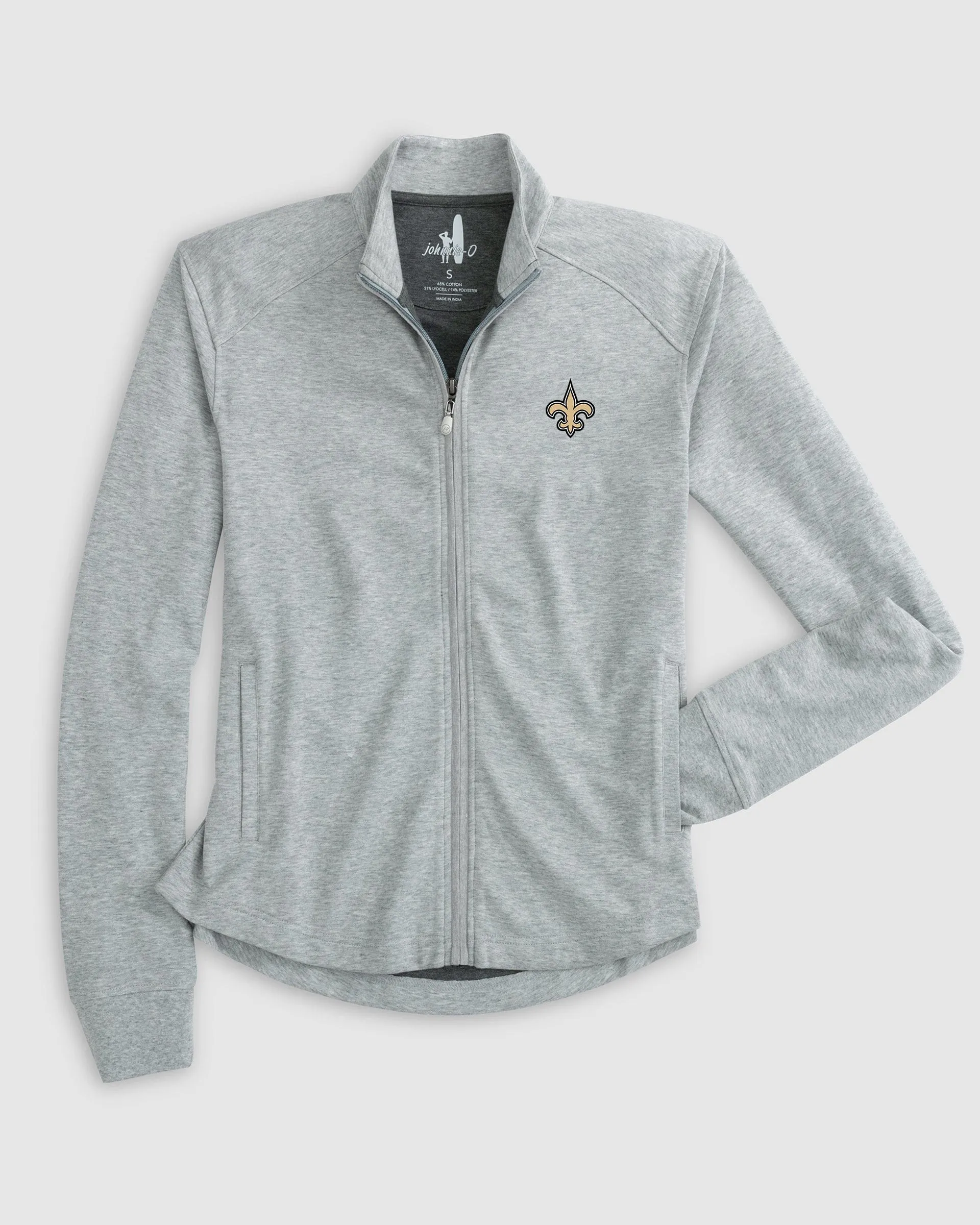 Women's New Orleans Saints Tomi Full Zip Jacket sold by Johnnie-O product image thumbnail 2