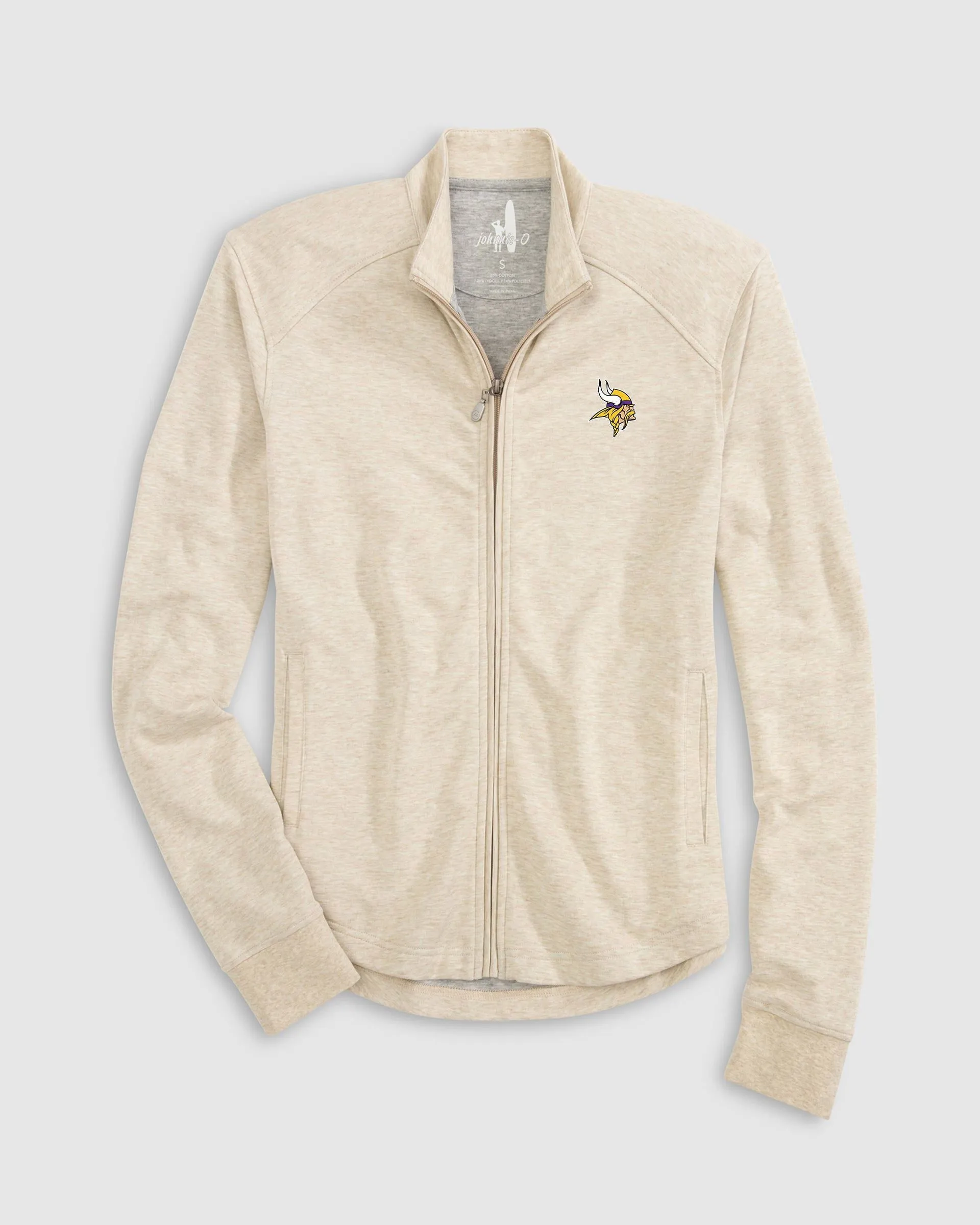 Women's Minnesota Vikings Tomi Full Zip Jacket sold by Johnnie-O