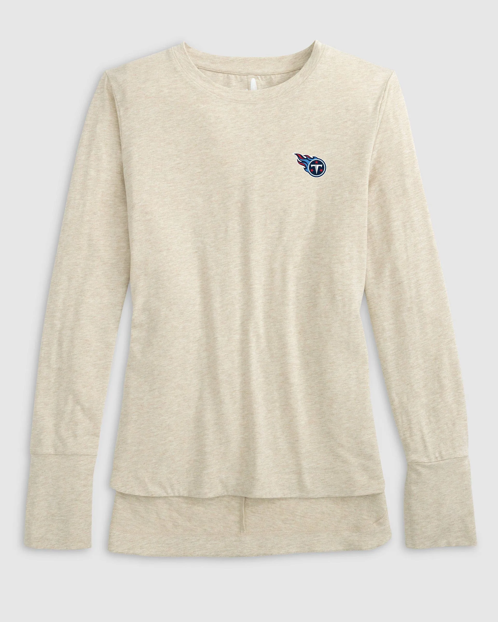 Women's Tennessee Titans Valerie Long Sleeve Tee sold by Johnnie-O