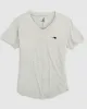 Women's New England Patriots Merediths V-Neck T-Shirt sold by Johnnie-O