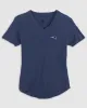 Women's New England Patriots Merediths V-Neck T-Shirt sold by Johnnie-O