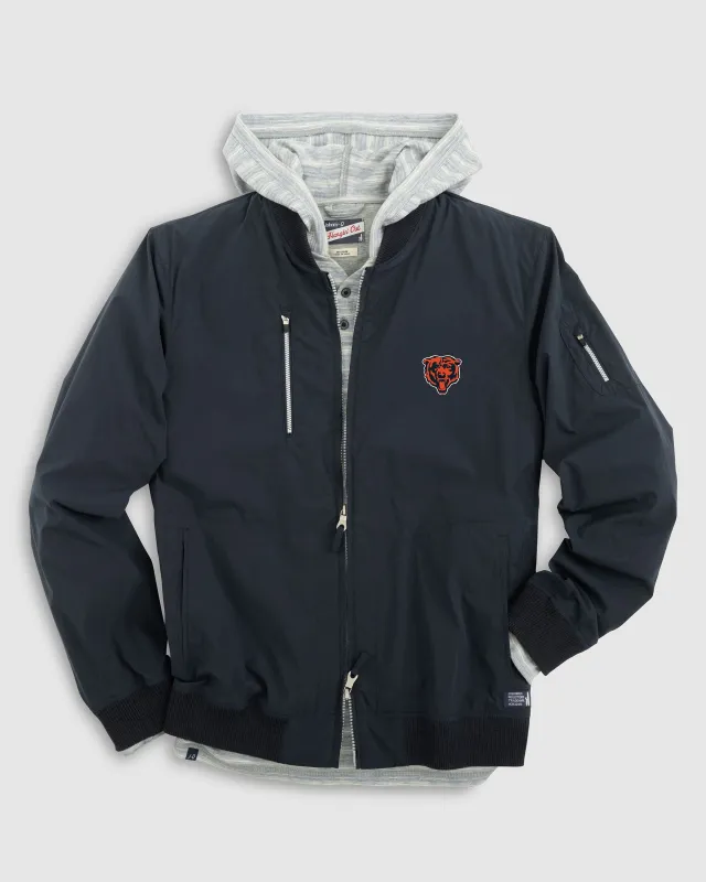 Chicago Bears Corsair Bomber Jacket sold by Johnnie-O