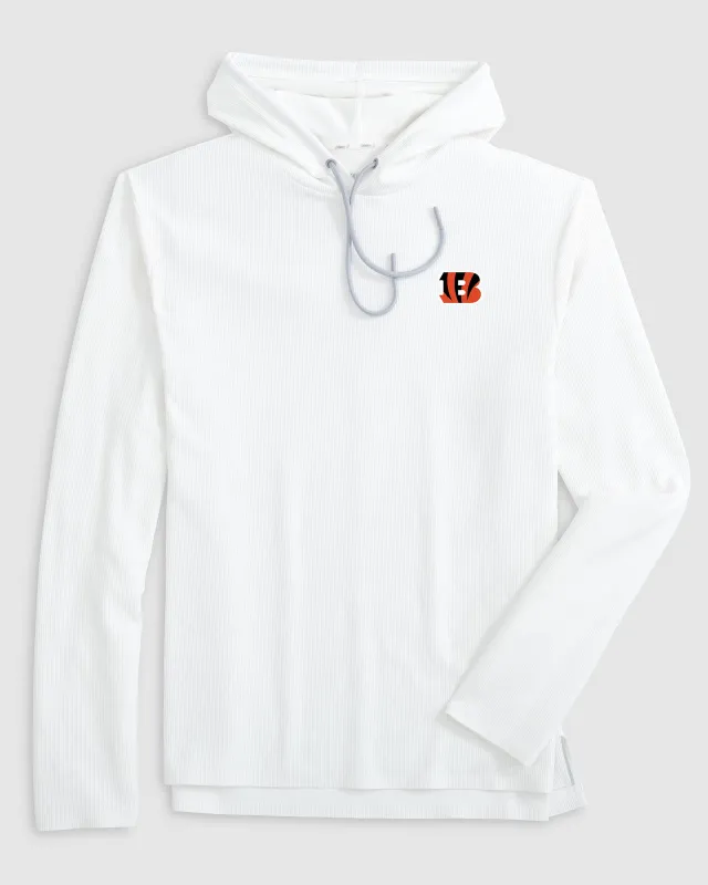 Cincinnati Bengals Hoppin Performance Hoodie sold by Johnnie-O