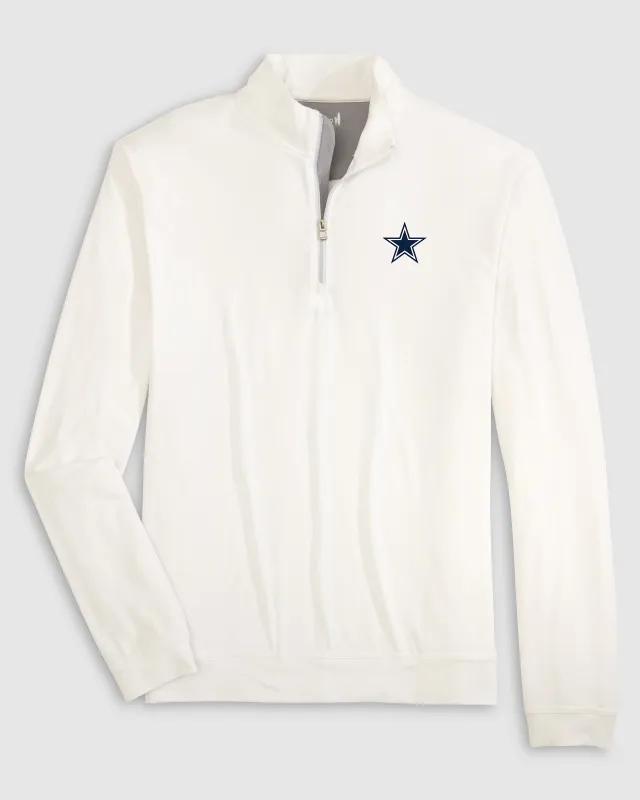 Dallas Cowboys Motion Performance 1/4 Zip Pullover sold by Johnnie-O