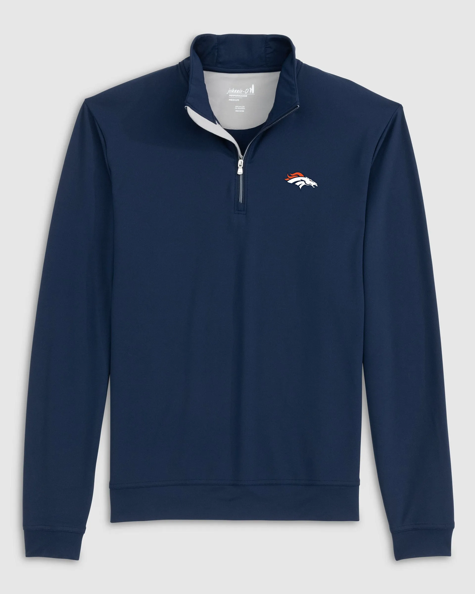 Denver Broncos Motion Performance 1/4 Zip Pullover sold by Johnnie-O product image thumbnail 4