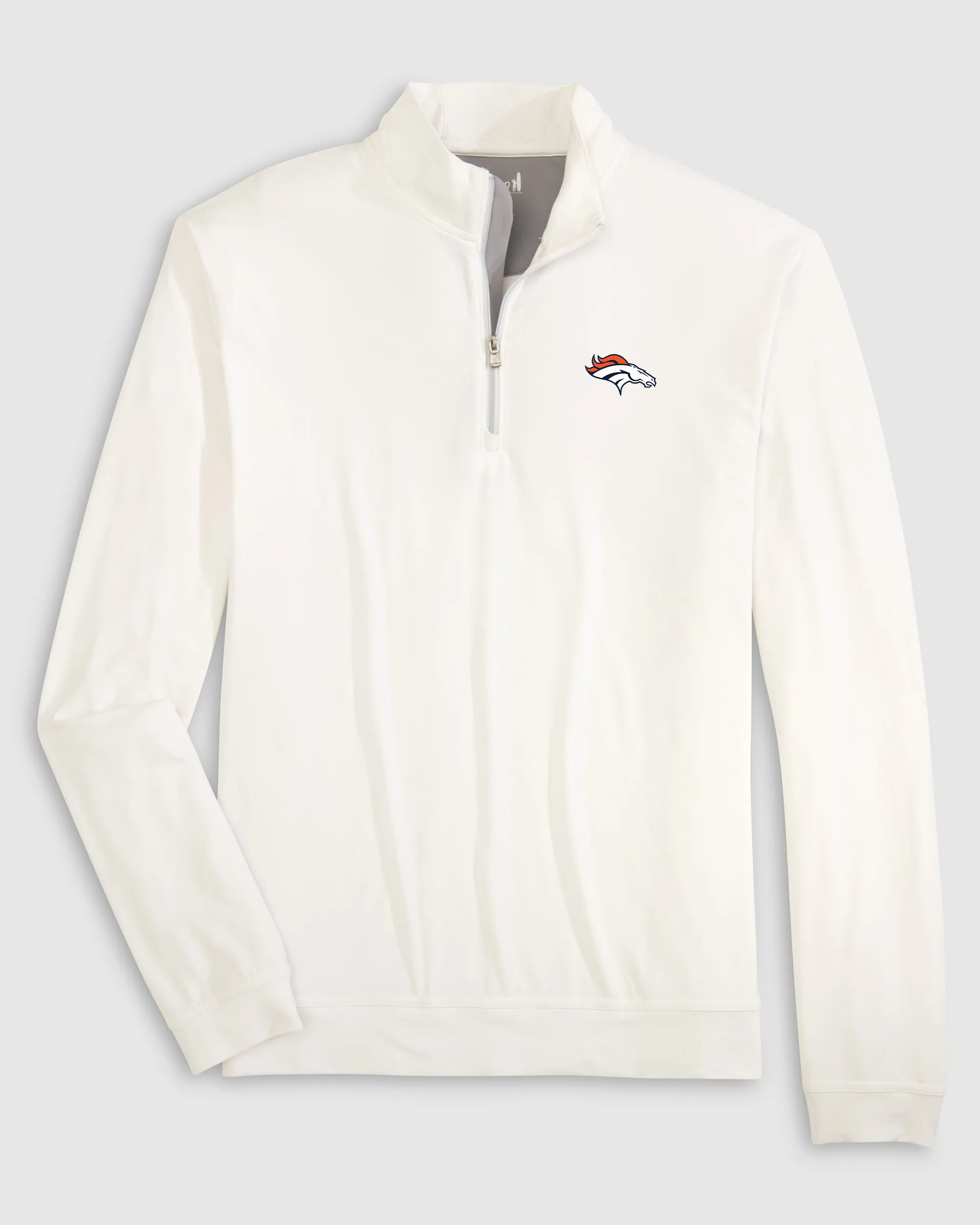 Denver Broncos Motion Performance 1/4 Zip Pullover sold by Johnnie-O