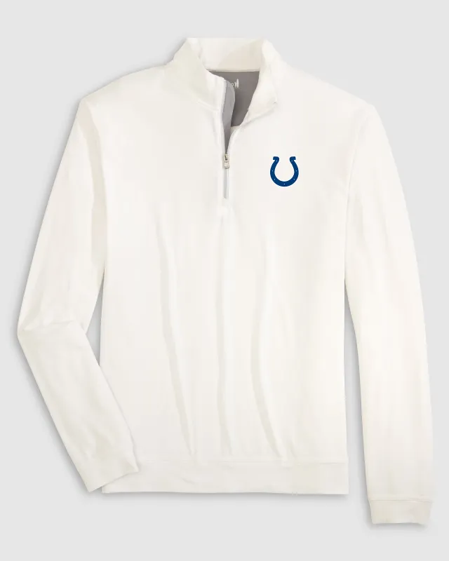 Indianapolis Colts Motion Performance 1/4 Zip Pullover sold by Johnnie-O