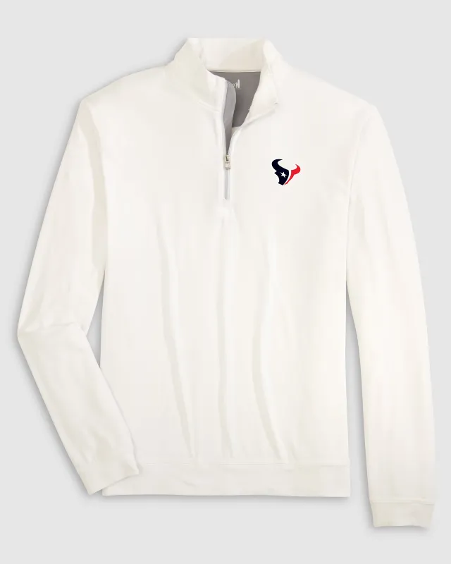 Houston Texans Motion Performance 1/4 Zip Pullover sold by Johnnie-O