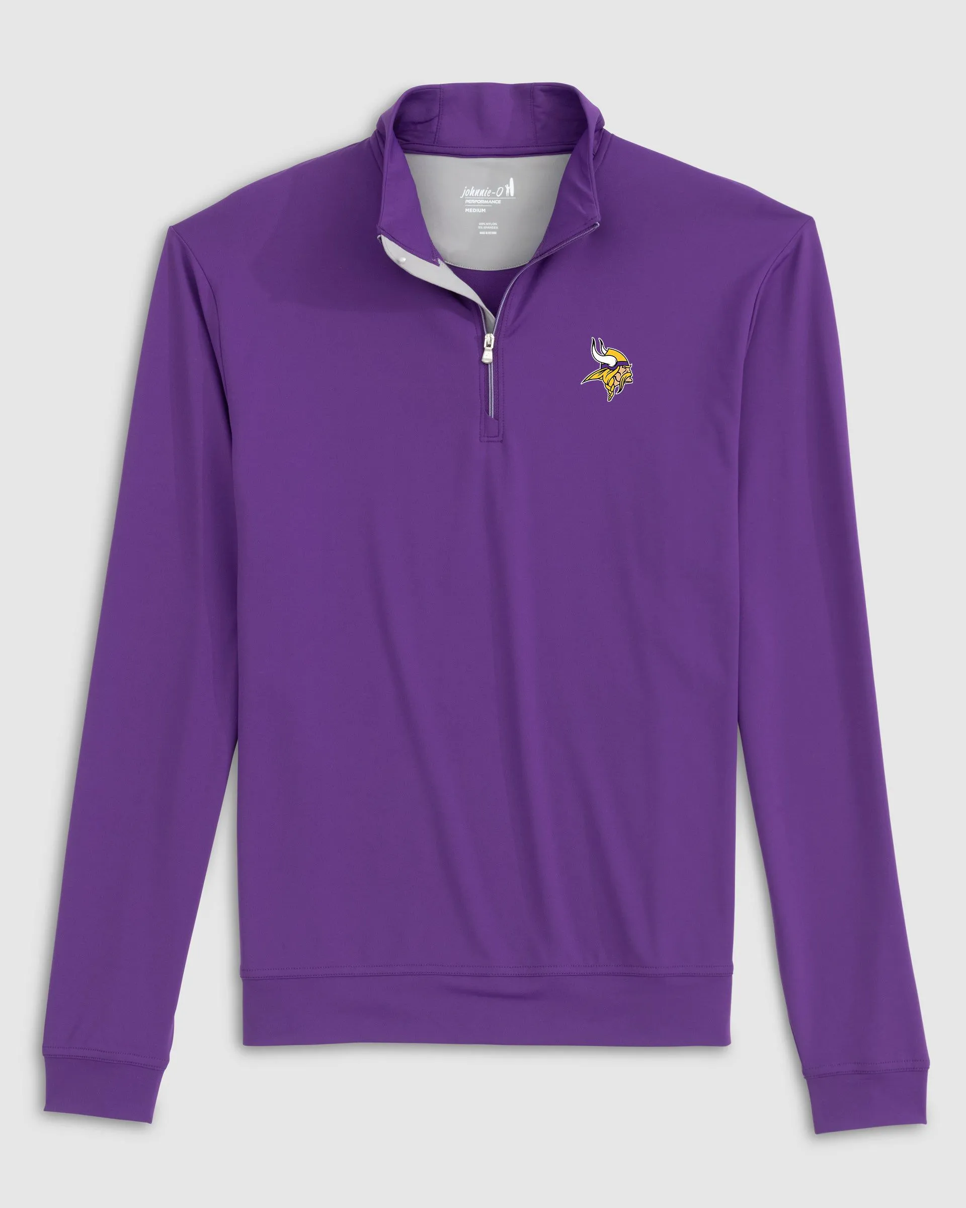 Minnesota Vikings Motion Performance 1/4 Zip Pullover sold by Johnnie-O product image thumbnail 3