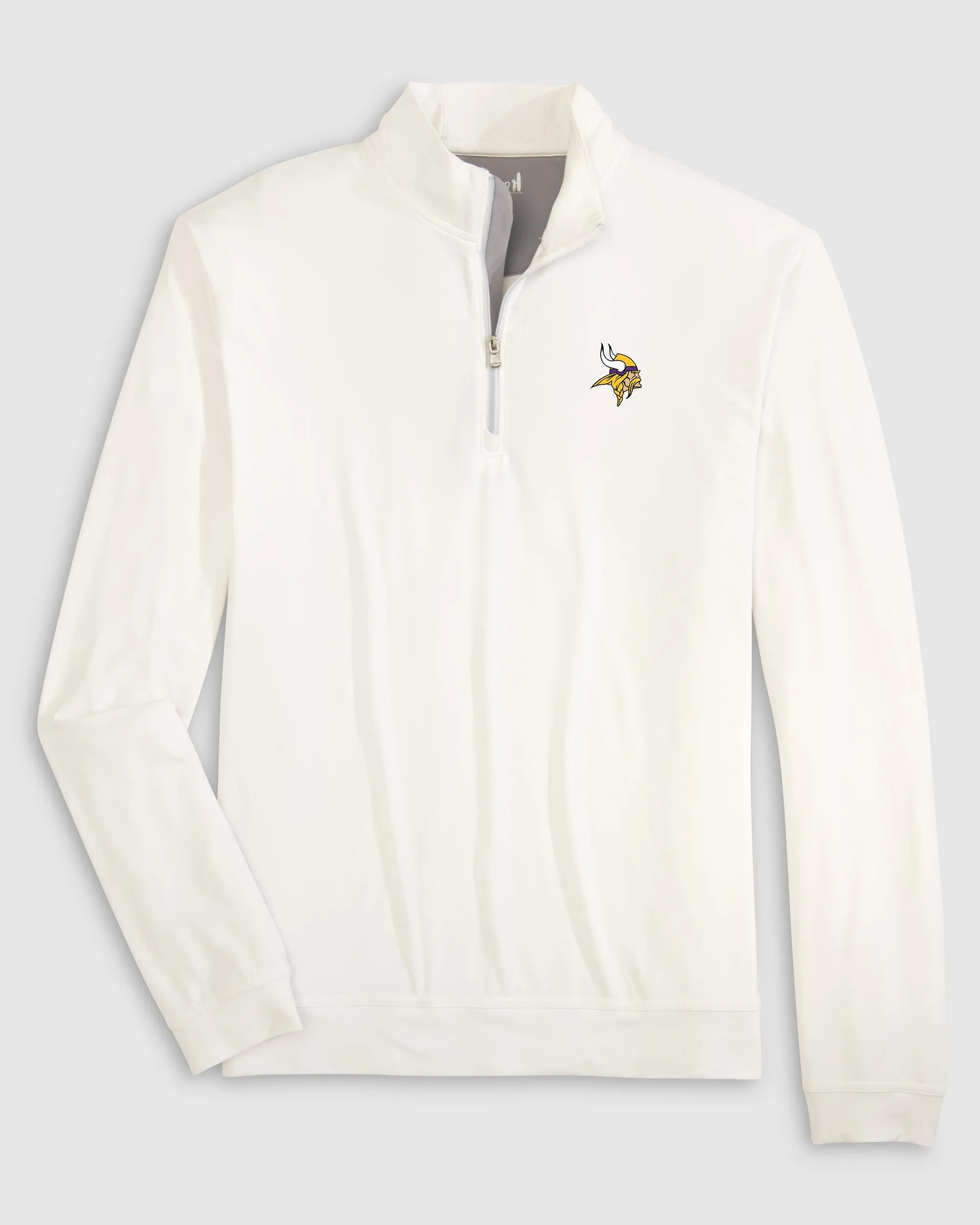 Minnesota Vikings Motion Performance 1/4 Zip Pullover sold by Johnnie-O