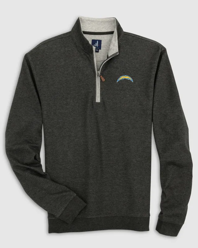 Los Angeles Chargers Sully 1/4 Zip sold by Johnnie-O