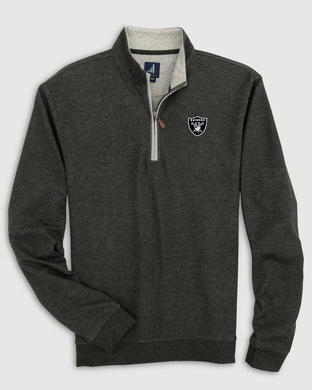 Las Vegas Raiders Sully 1/4 Zip sold by Johnnie-O