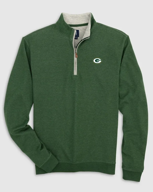 Green Bay Packers Sully 1/4 Zip sold by Johnnie-O