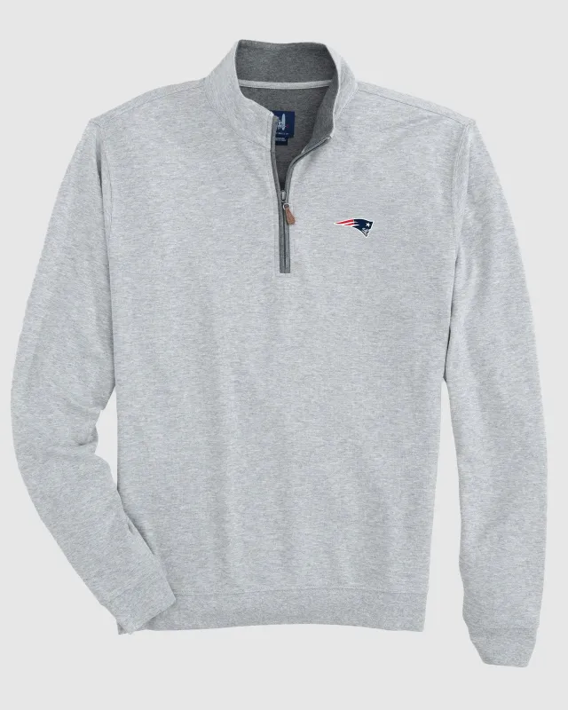 New England Patriots Sully 1/4 Zip sold by Johnnie-O
