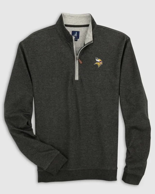 Minnesota Vikings Sully 1/4 Zip made by Johnnie-O