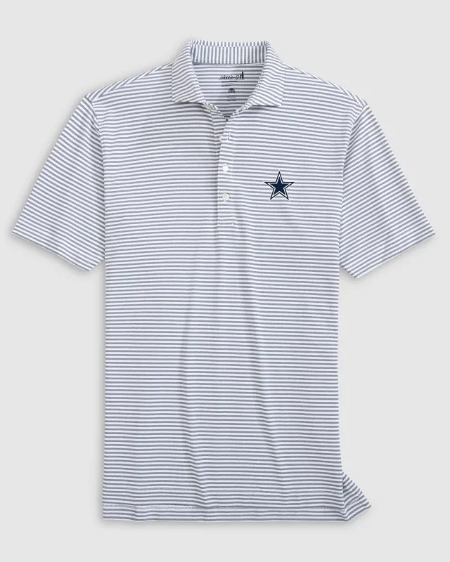 Dallas Cowboys Stetsons Performance Mesh Polo sold by Johnnie-O