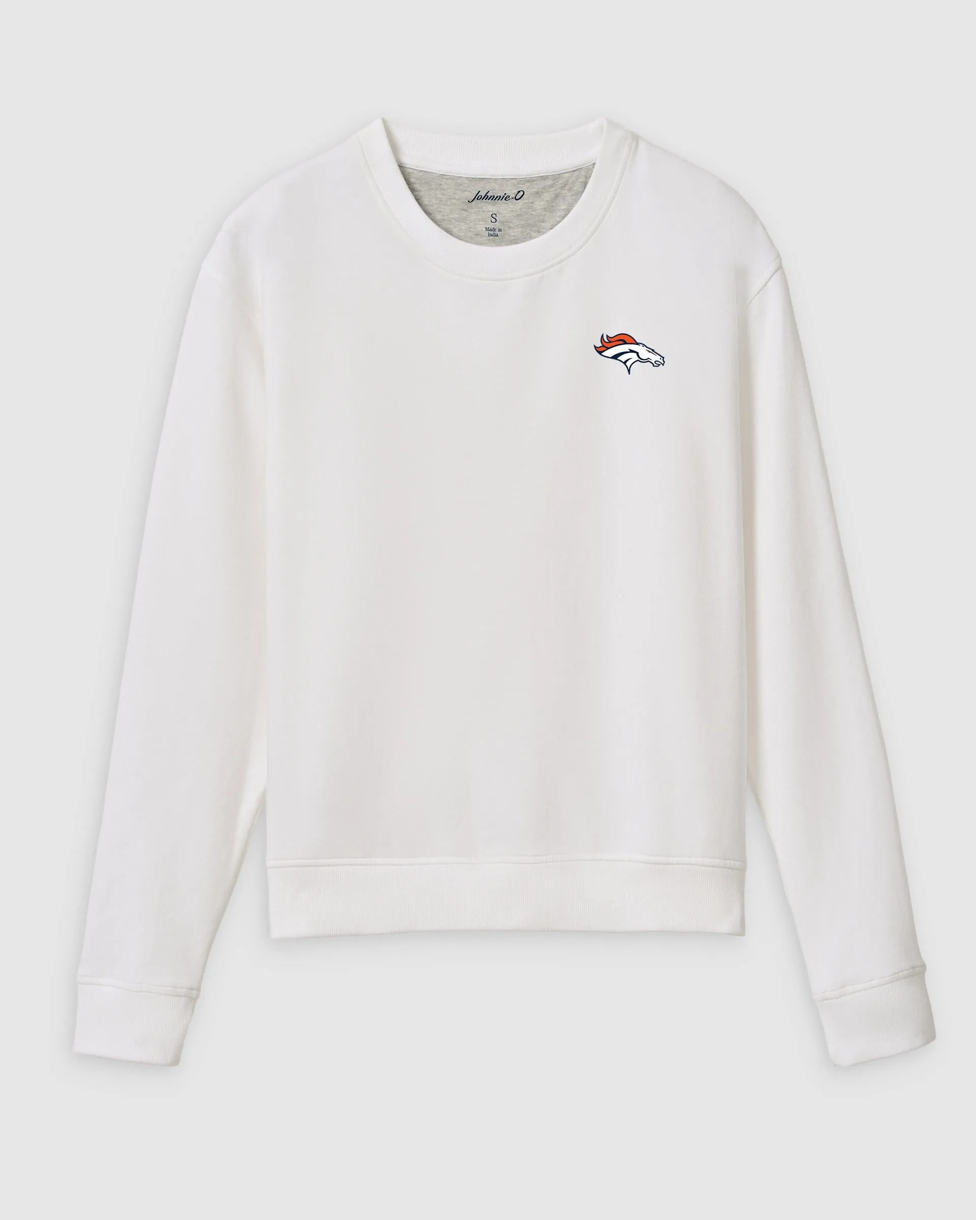 Women's Denver Broncos Penny Crewneck Sweatshirt sold by Johnnie-O product image thumbnail 4