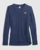 Women's Denver Broncos Valerie Long Sleeve Tee sold by Johnnie-O