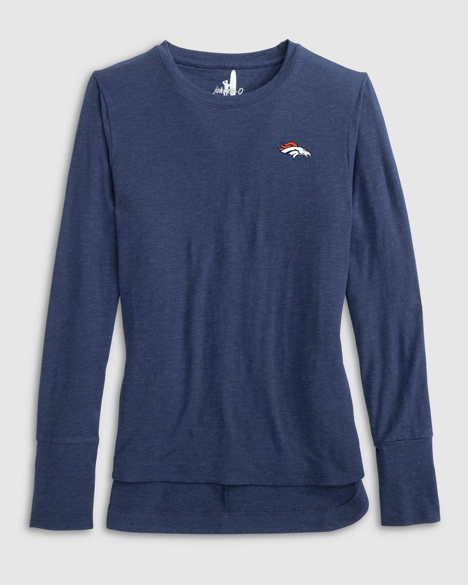 Women's Denver Broncos Valerie Long Sleeve Tee sold by Johnnie-O product image thumbnail 2