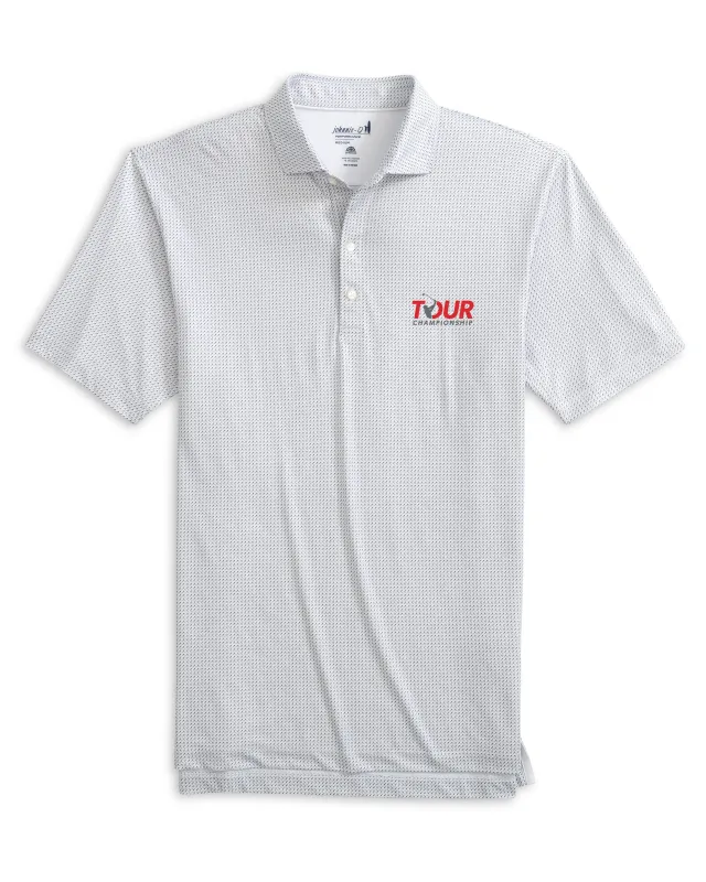 PGA Tour Championship Tee Time Printed Performance Jersey Polo sold by Johnnie-O