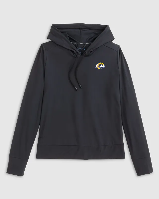 Women's Los Angeles Rams Nalla Performance Hoodie sold by Johnnie-O
