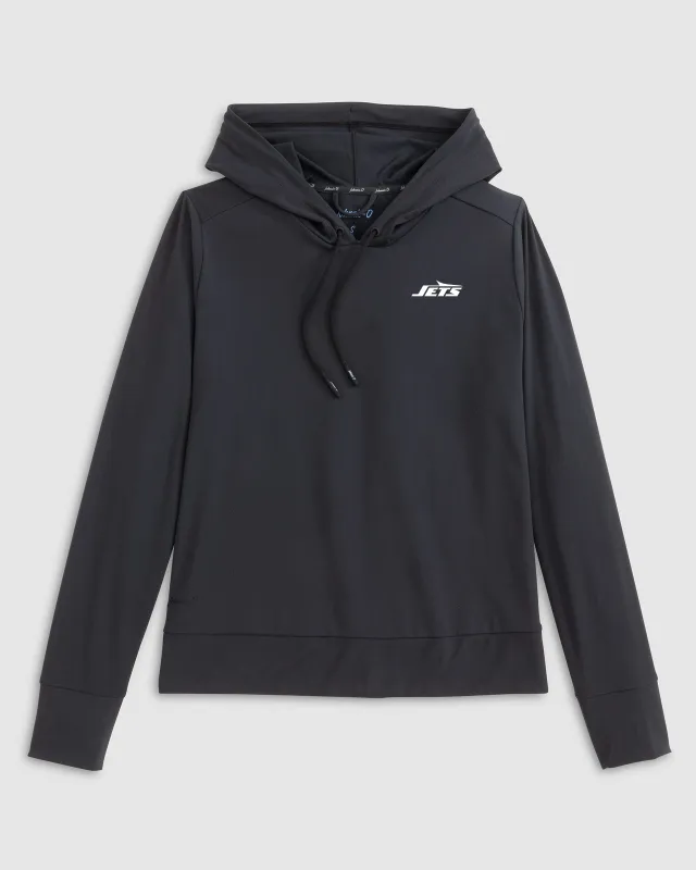Women's New York Jets Nalla Performance Hoodie sold by Johnnie-O