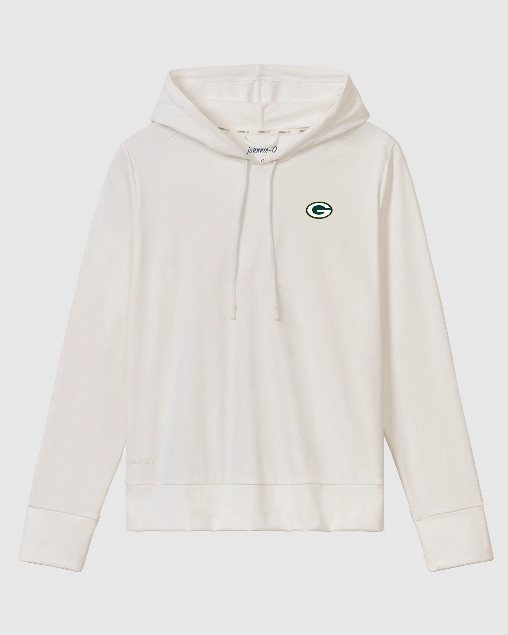 Women's Green Bay Packers Nalla Performance Hoodie sold by Johnnie-O product image thumbnail 2