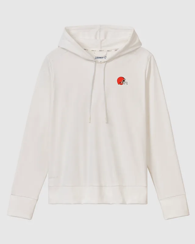 Women's Cleveland Browns Nalla Performance Hoodie sold by Johnnie-O