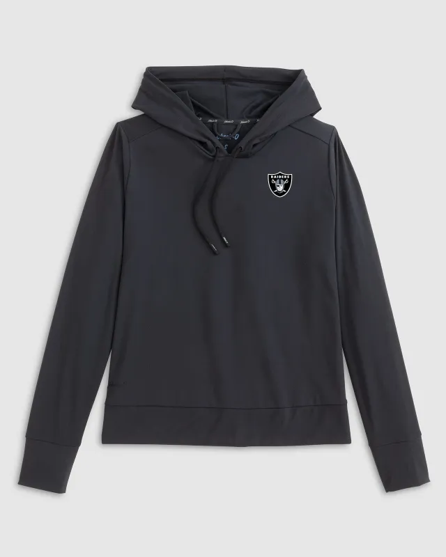 Women's Las Vegas Raiders Nalla Performance Hoodie sold by Johnnie-O