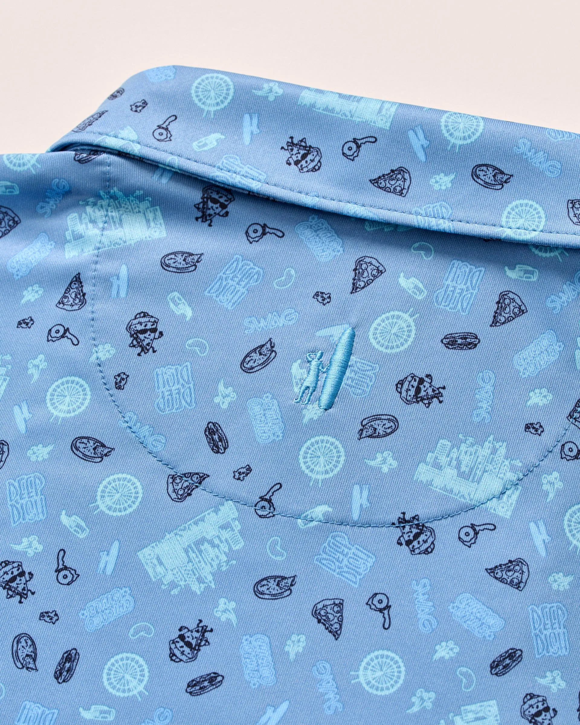 SWAG Golf x Johnnie-O Performance Polo - Deep Dish sold by Johnnie-O product image thumbnail 4