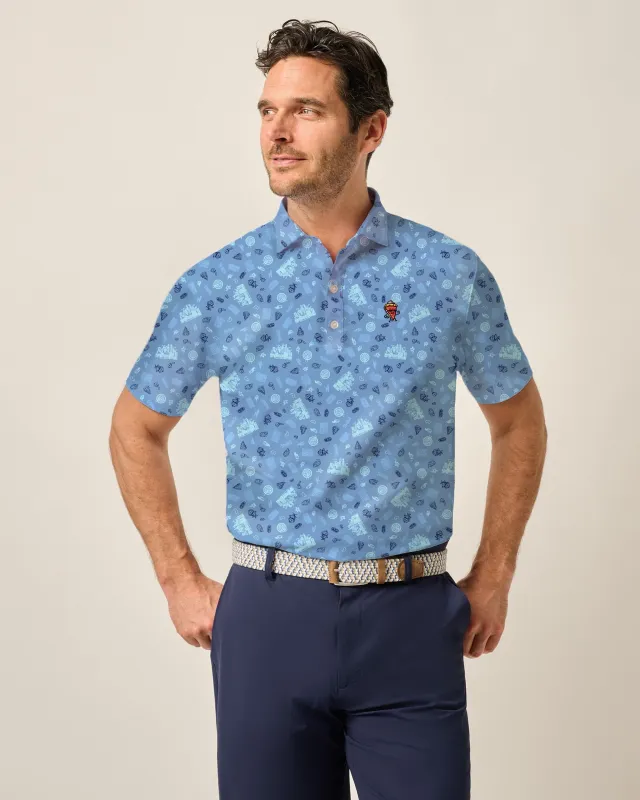 SWAG Golf x Johnnie-O Performance Polo - Deep Dish sold by Johnnie-O