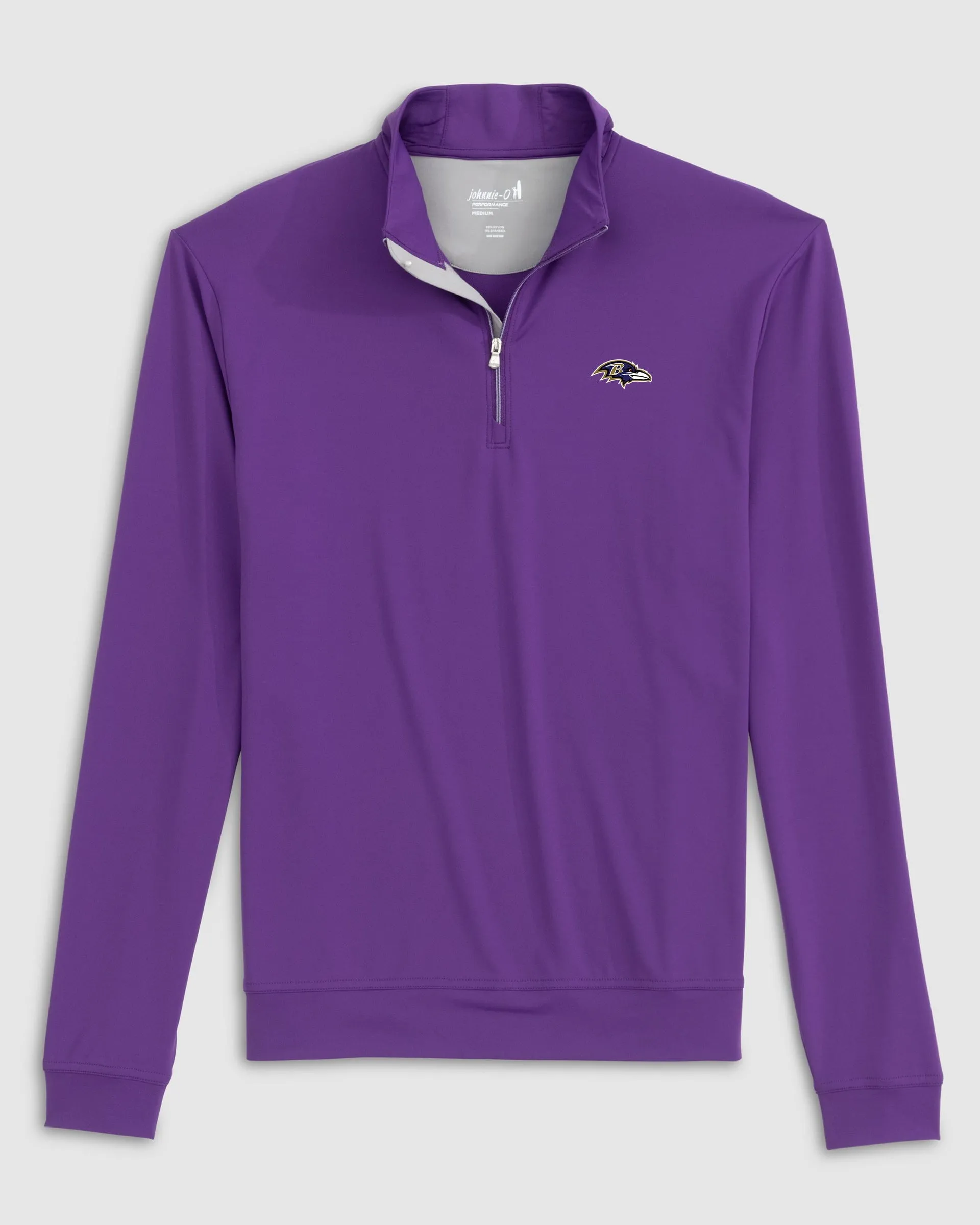 Baltimore Ravens Motion Performance 1/4 Zip Pullover sold by Johnnie-O product image thumbnail 2