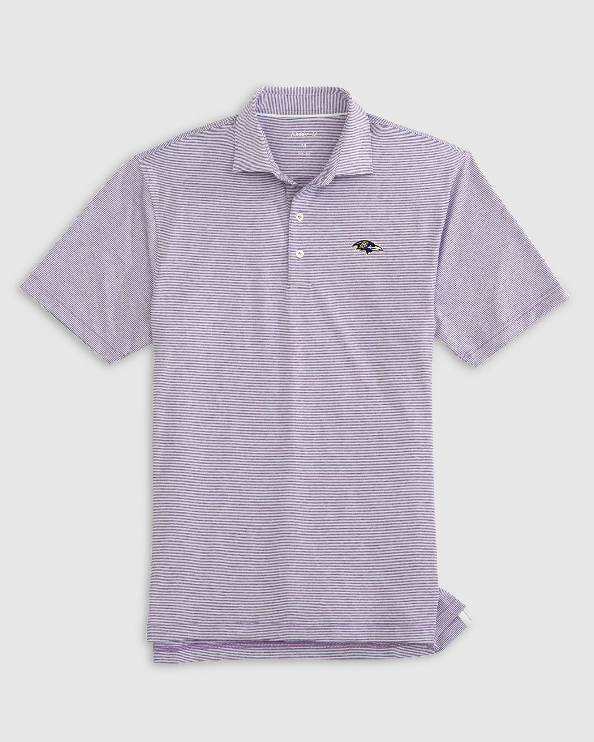 Baltimore Ravens Lyndonn Striped Performance Jersey Polo sold by Johnnie-O product image thumbnail 3