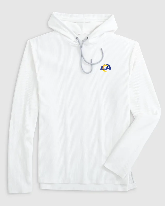 Los Angeles Rams Hoppin Performance Hoodie sold by Johnnie-O