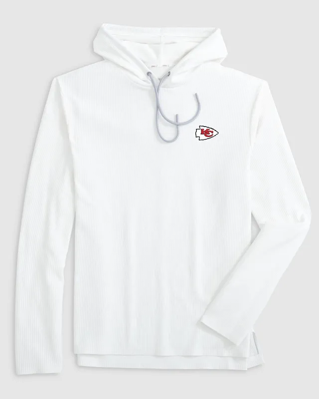 Kansas City Chiefs Hoppin Performance Hoodie sold by Johnnie-O