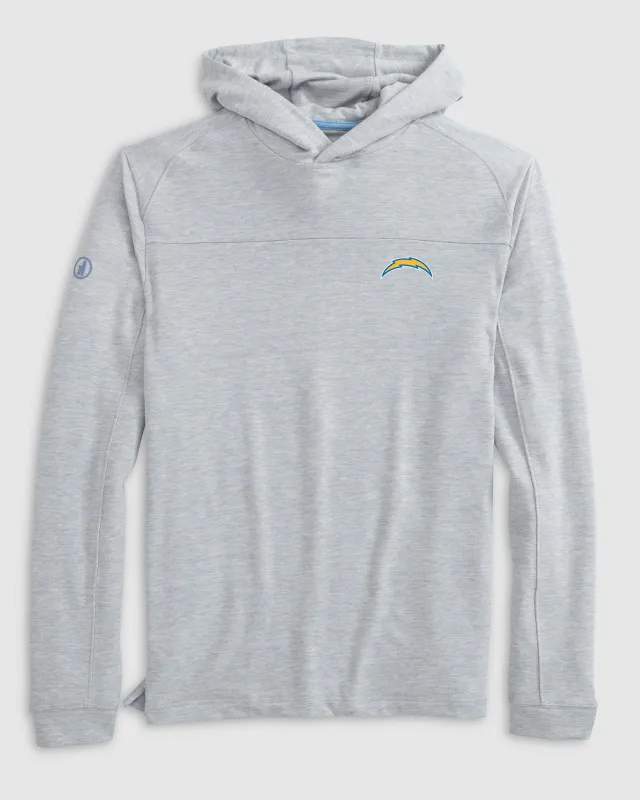 Los Angeles Chargers Remmy Lightweight Performance Hoodie sold by Johnnie-O